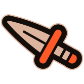 Dagger Knife Vector Graphic