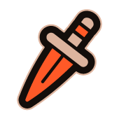 Dagger Knife Vector Graphic